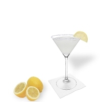 Maragitas served in a martini glass
