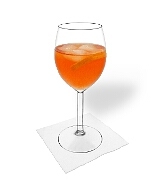 Aperol SpritzPreparation: Mixing and serving