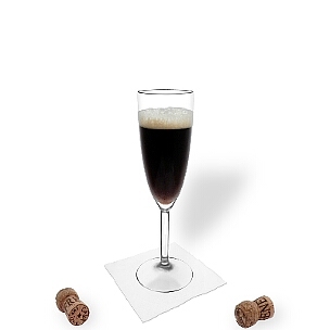 All kind of champagne glasses are ideal for Black Velvet.