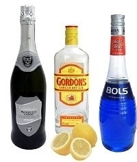 Blue Champagne ingredients