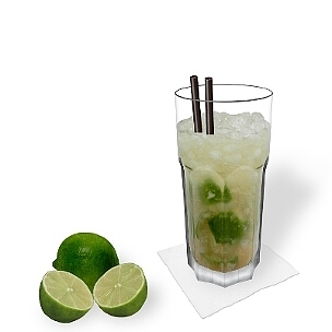 Gibraltar glasses are very resistant and therefore ideal for Caipirinha.