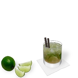 Caipirinha is one of the most popular summer cocktails worldwide.