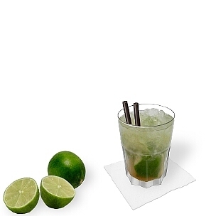 Gibraltar glasses are very resistant and therefore ideal for Caipirissima.