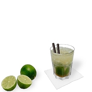 Gibraltar glasses are very resistant and therefore ideal for Caipiroska.