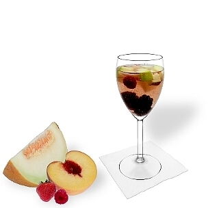 All kind of wine glasses are ideal for a Fruit Punch.