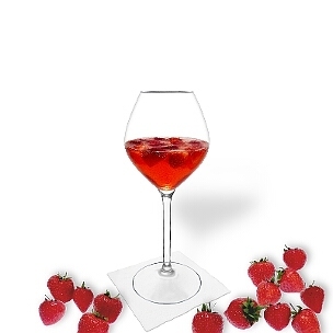 Strawberry Punch is a fruity and palatable party drink.