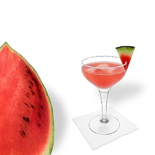 Another great option for Watermelon Margarita, a cocktail saucer.