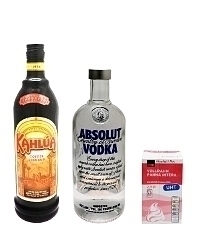 White Russian ingredients: With Cream (standard)